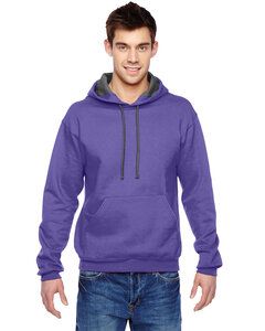 Fruit of the Loom SF76R - Sofspun® Hooded Sweatshirt Purple