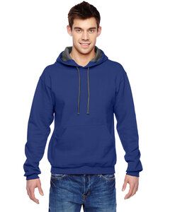 Fruit of the Loom SF76R - Sofspun® Hooded Sweatshirt Admiral Blue