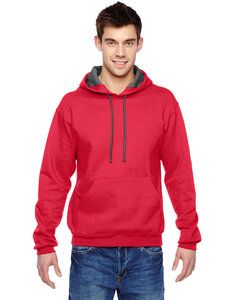 Fruit of the Loom SF76R - Sofspun® Hooded Sweatshirt Fiery Red