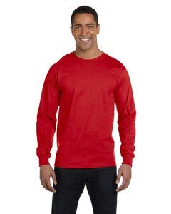 Gildan G840 - Dryblend® Long-Sleeve T-Shirt Red
