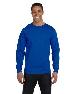 Gildan G840 - Dryblend® Long-Sleeve T-Shirt Royal blue