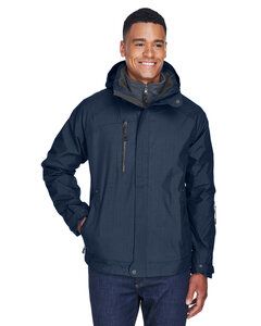 Ash City North End 88178 - Caprice Men's 3-In-1 Jacket With Soft Shell Liner  Classic Navy
