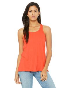 Bella+Canvas B8800 - Ladies Flowy Racerback Tank Coral