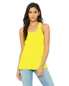 Bella+Canvas B8800 - Ladies Flowy Racerback Tank Neon Yellow