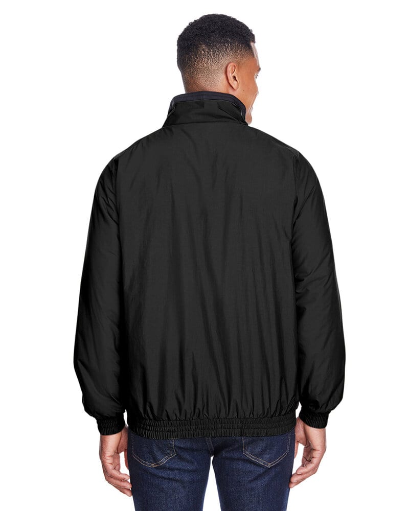 Harriton M740 - Fleece-Lined Nylon Jacket