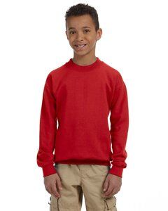 Gildan G180B - Heavy Blend Youth Fleece Crew Red