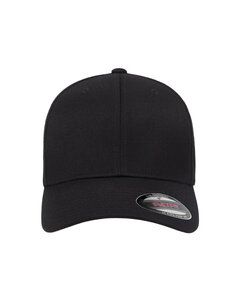 Flexfit 6477 - Wooly Blend 6-Panel Cap Black