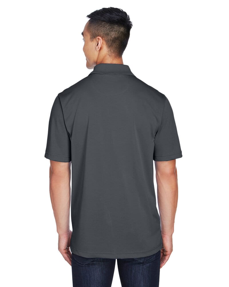 Harriton M345 - Men's Advantage IL Snap Placket Performance Polo