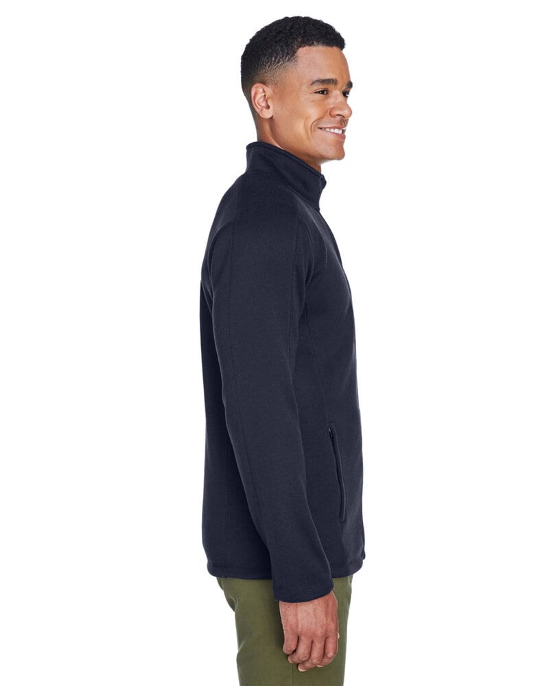 Devon & Jones DG793 - Men's Bristol Full-Zip Sweater Fleece Jacket