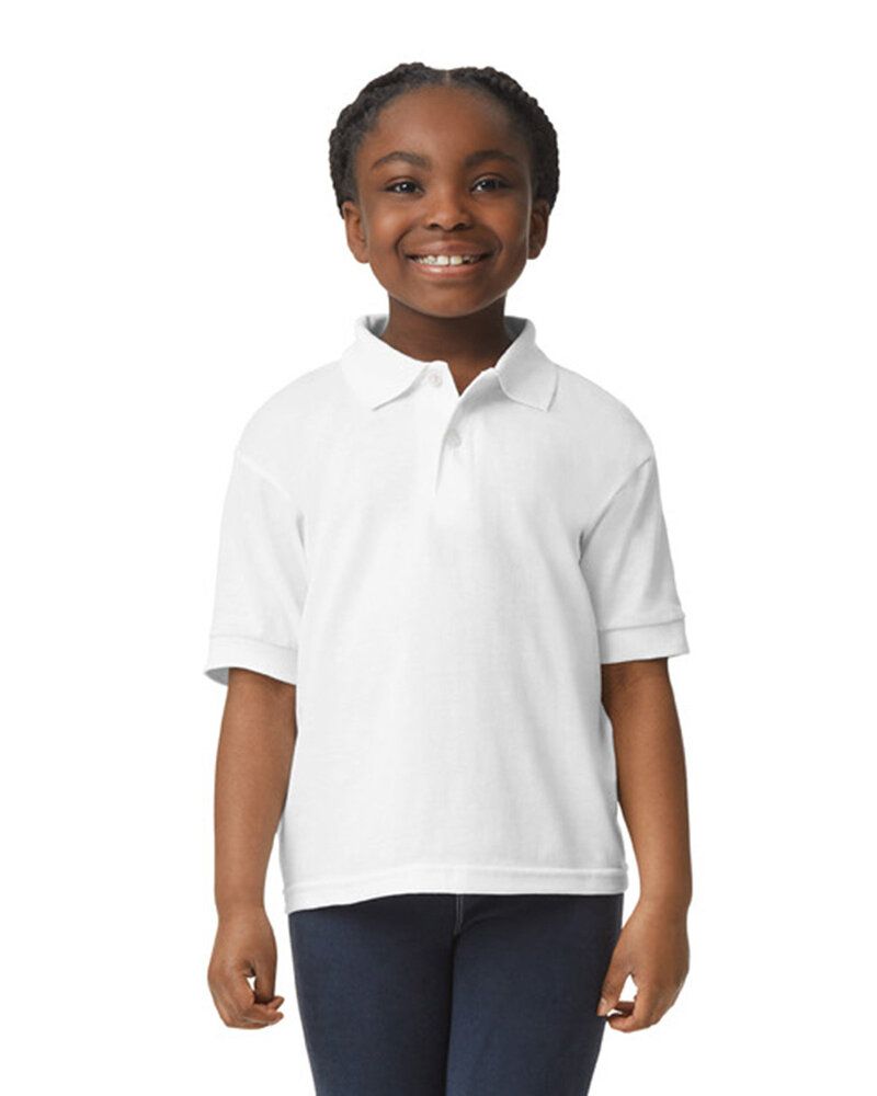 Gildan G880B - DryBlend® Youth 5.6 oz., 50/50 Jersey Polo