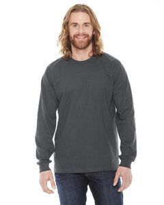 American Apparel 2007 - Unisex Fine Jersey Long-Sleeve T-Shirt Asphalt