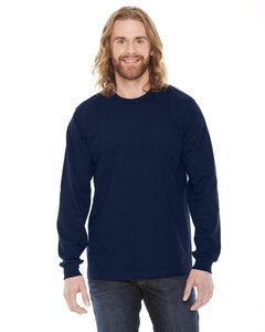 American Apparel 2007 - Unisex Fine Jersey Long-Sleeve T-Shirt Navy