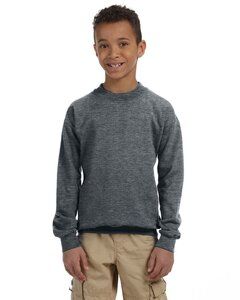 Gildan G180B - Heavy Blend Youth Fleece Crew Dark Heather