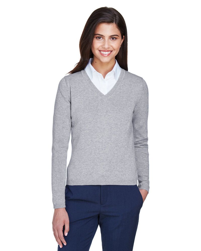 Devon & Jones D475W - Ladies V-Neck Sweater