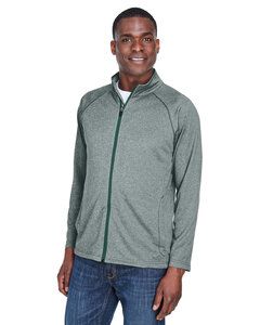 Devon & Jones DG420 - Men's Stretch Tech-Shell® Compass Full-Zip Forest Heather