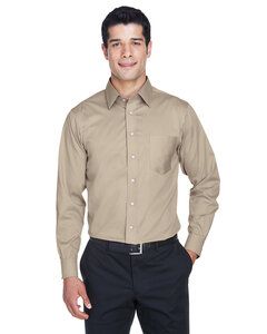 Devon & Jones DG530 - Mens Crown Collection Solid Stretch Twill