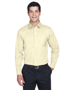 Devon & Jones DG530 - Men's Crown Collection Solid Stretch Twill Transprnt Yellow