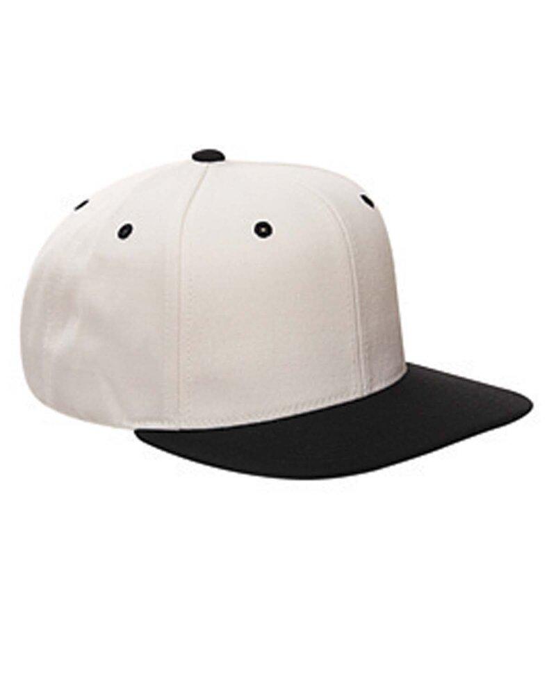 Yupoong 6089 - 6-Panel Structured Flat Visor Classic Snapback