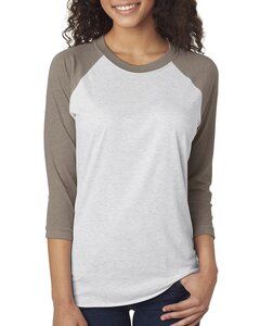 Next Level 6051 - Unisex Tri-Blend Three-Quarter Sleeve Raglan Tee 