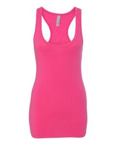 Next Level 6633 - Women's The Jersey Racerback Tank Hot Pink