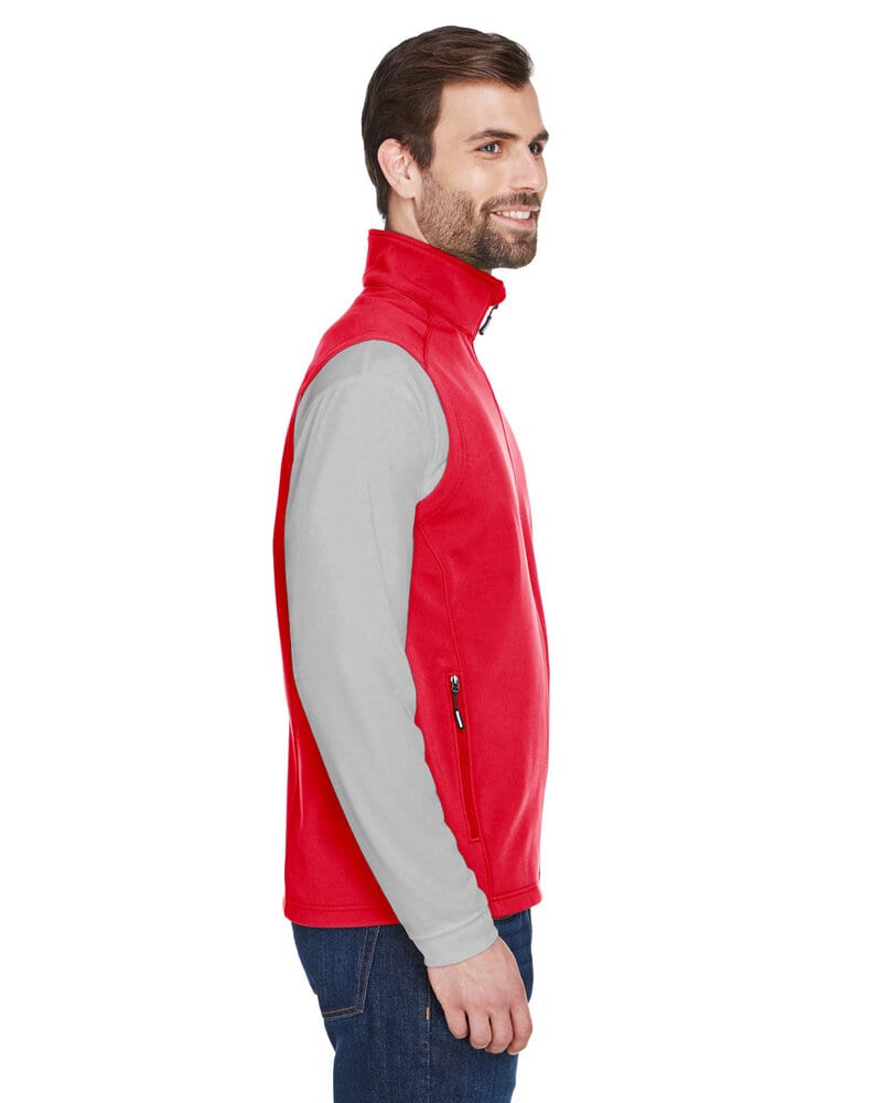 Ash CityCore 365 CE701 - Men's Cruise Two-Layer Fleece Bonded Soft Shell Vest