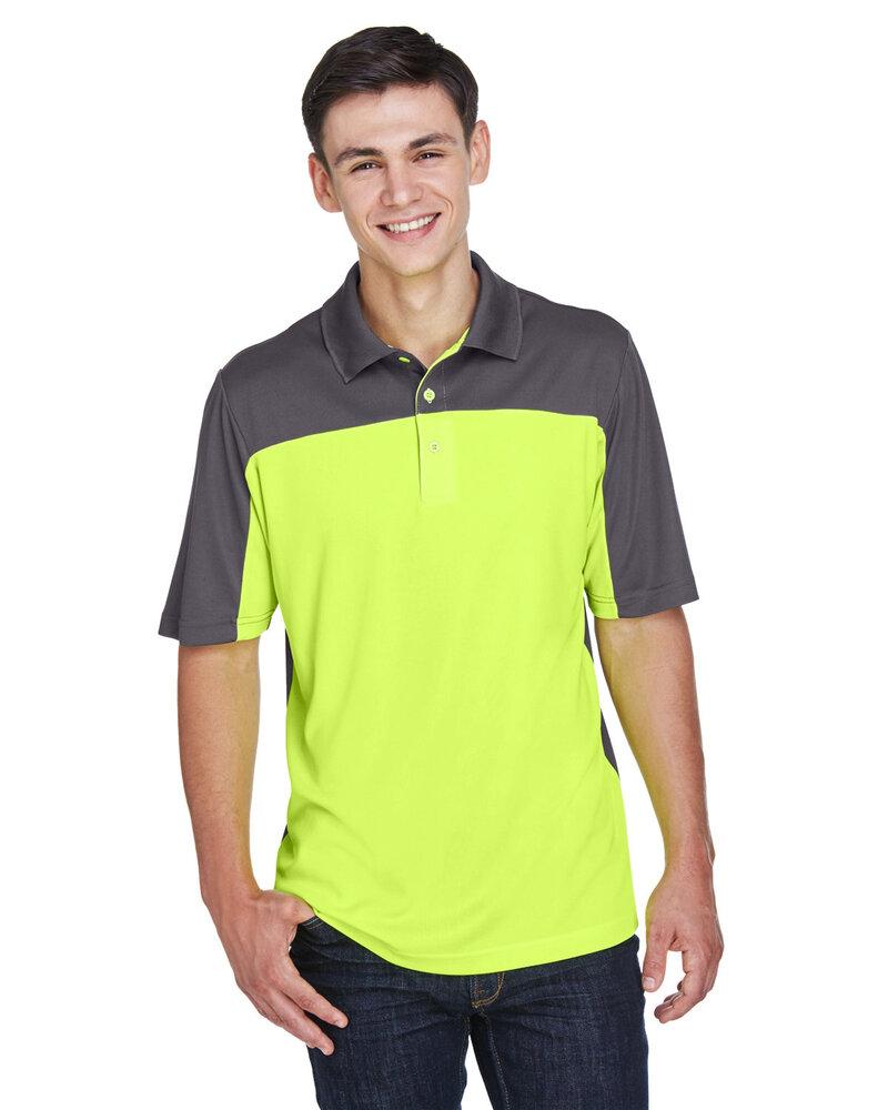 Ash CityCore 365 CE101 - Men's Balance Colorblock Performance Piqué Polo