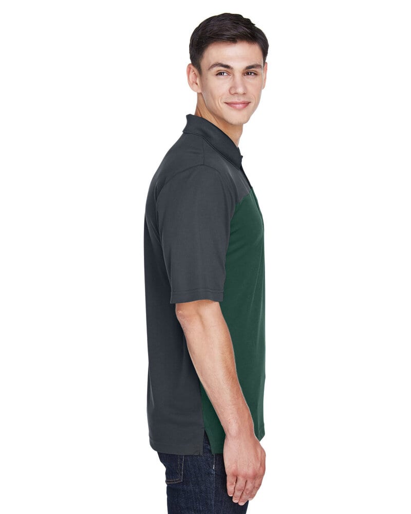 Ash CityCore 365 CE101 - Men's Balance Colorblock Performance Piqué Polo