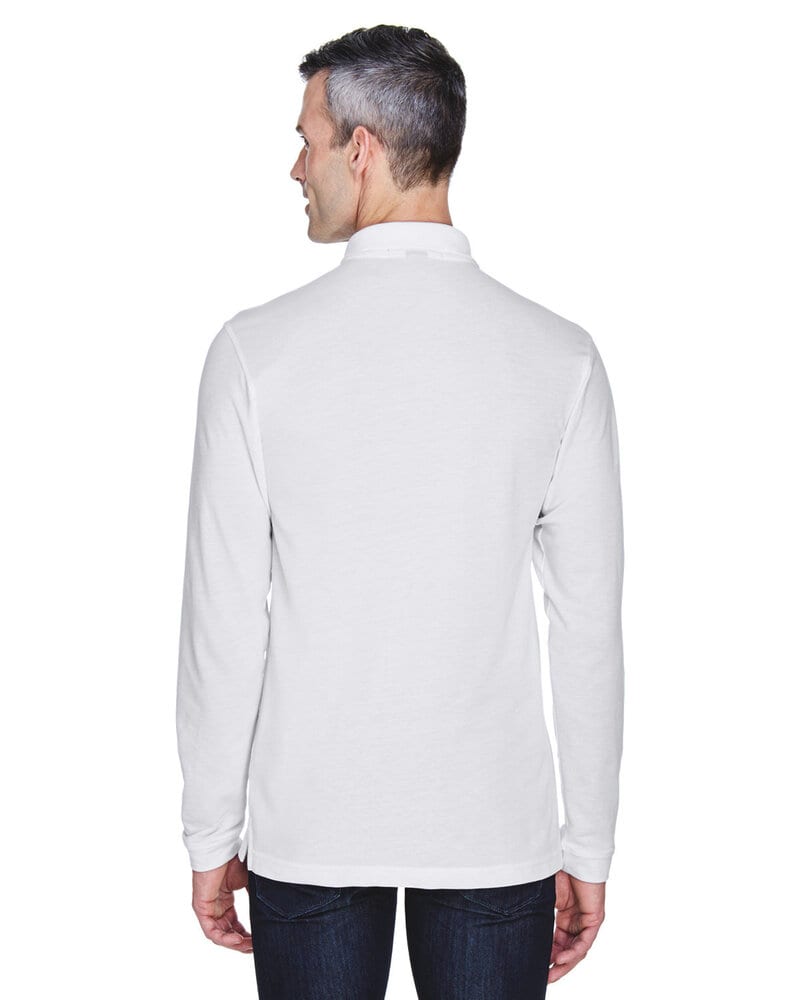 Harriton M265L - 5.6 oz. Easy Blend Long-Sleeve Polo