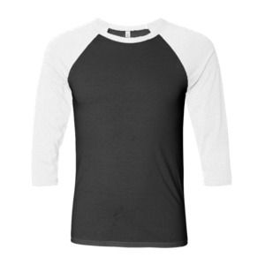 Bella+Canvas 3200 - Unisex 3/4-Sleeve Baseball T-Shirt