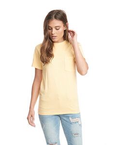Next Level 7415 - Adult Inspired Dye Crew with Pocket Blonde