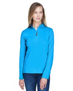 Devon & Jones DG479W - Ladies DRYTEC20 Performance Quarter-Zip Oc Bl/Nv/Oc Bl