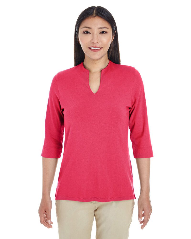 Devon & Jones DP188W - Ladies Perfect Fit Tailored Open Neckline Top