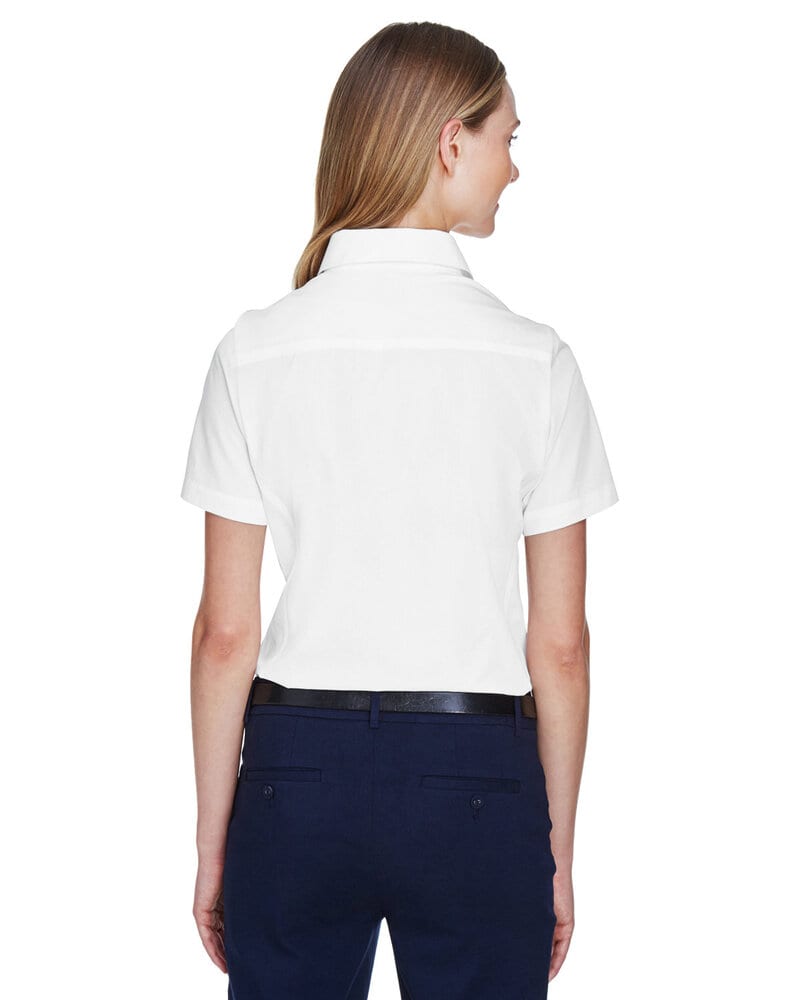 Devon & Jones D620SW - Ladies Crown Collection Solid Broadcloth Short Sleeve Shirt