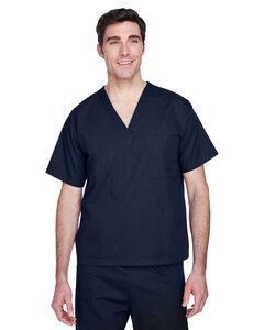 Harriton M897 - Adult Restore 4.9 oz. Scrub Top Dark Navy