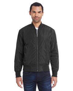 Threadfast 395J - Unisex Bomber Jacket Black