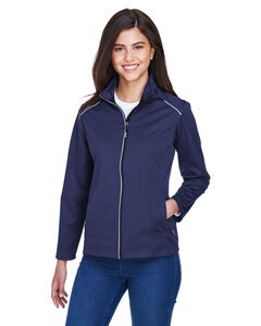 Core 365 CE708W - Ladies Techno Lite Three-Layer Knit Tech-Shell Classic Navy