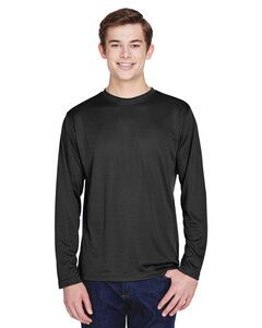 Team 365 TT11L - Men's Zone Performance Long-Sleeve T-Shirt Black