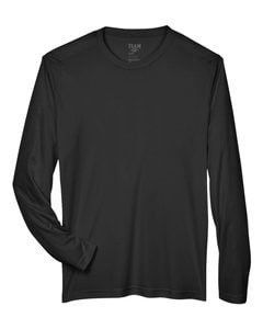 Team 365 TT11L - Men's Zone Performance Long-Sleeve T-Shirt black