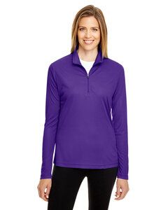 Team 365 TT31W - Ladies Zone Performance Quarter-Zip Sport Purple