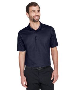 Devon & Jones DG20 - Men's CrownLux Performance Plaited Polo Navy