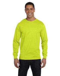 Gildan G840 - Dryblend® Long-Sleeve T-Shirt Safety Green