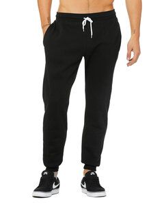 Bella+Canvas 3727 - Unisex Jogger Sweatpant Black