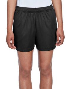 Team 365 TT11SHW - Ladies Zone Performance Short  Black