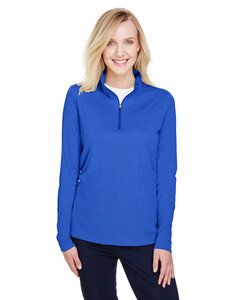 Team 365 TT31HW - Ladies Zone Sonic Heather Performance Quarter-Zip Sp Royal Heather