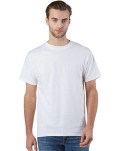 Champion CP10 - Adult Ringspun Cotton T-Shirt White
