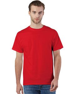 Champion CP10 - Adult Ringspun Cotton T-Shirt Athletic Red
