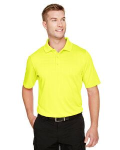 Harriton M348 - Men's Advantage Snag Protection Plus IL Polo Safety Yellow