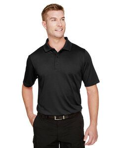 Harriton M348 - Men's Advantage Snag Protection Plus IL Polo Black