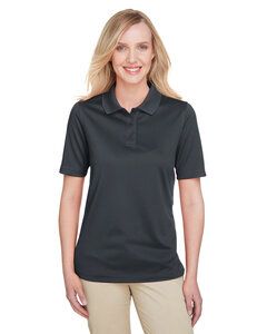 Harriton M348W - Ladies Advantage Snag Protection Plus IL Polo Dark Charcoal