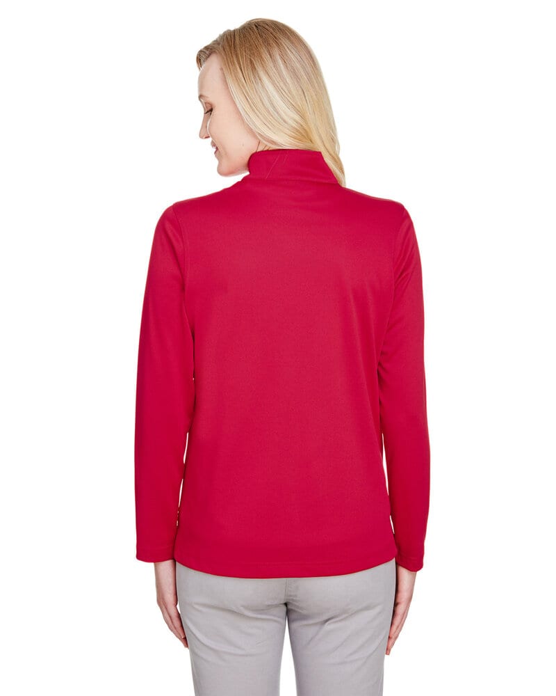 Harriton M748W - Ladies Advantage Snag Protection Plus IL Quarter-Zip